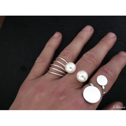 Stříbrný prsten Etian Pure, stříbro ryzost 925/1000