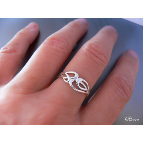 Stříbrný prsten Simply Roulé, stříbro ryzost 925/1000